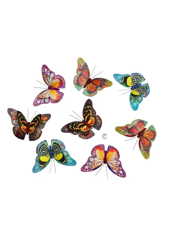 World Buyers 3D Paper Butterfly Garland
