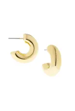 Marlyn Schiff Small Hollow Hoop Earrings