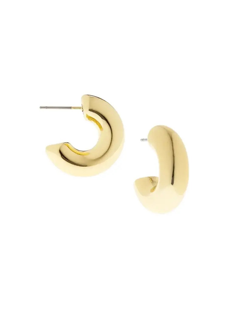 Marlyn Schiff Small Hollow Hoop Earrings