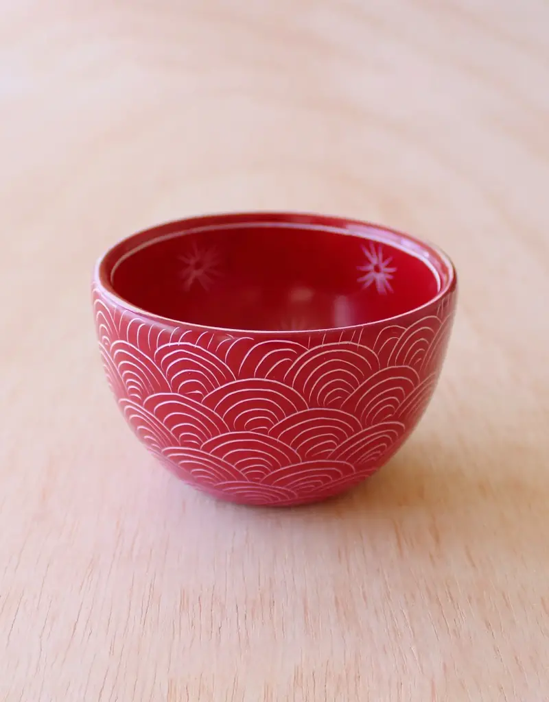 Venture Imports Two Pattern Bowl
