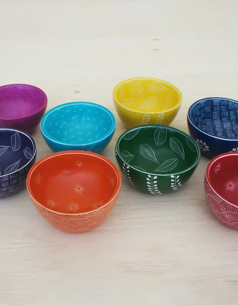 Venture Imports Two Pattern Bowl
