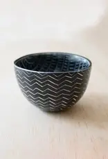 Venture Imports Two Pattern Bowl