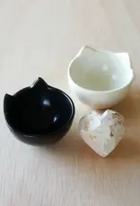 Venture Imports Cat Head Bowl