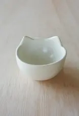 Venture Imports Cat Head Bowl