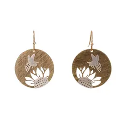 Kole Bee & Flower Earrings