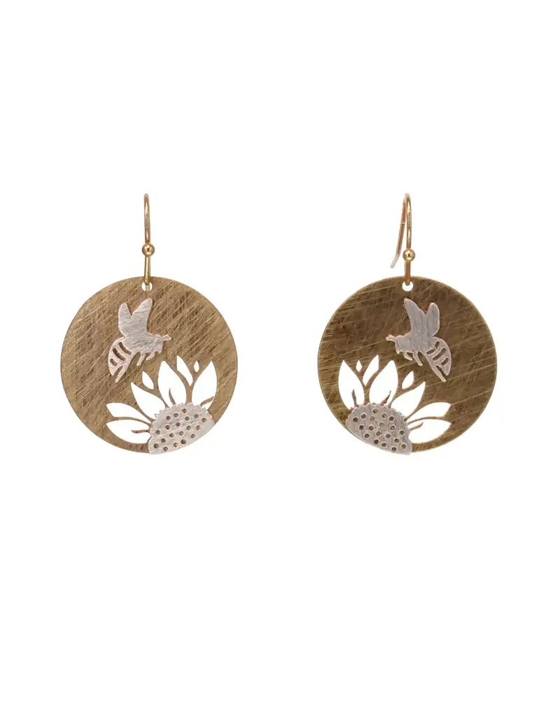 Kole Bee & Flower Earrings