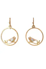 Kole Little Bird Brass Earrings