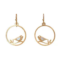 Kole Little Bird Brass Earrings