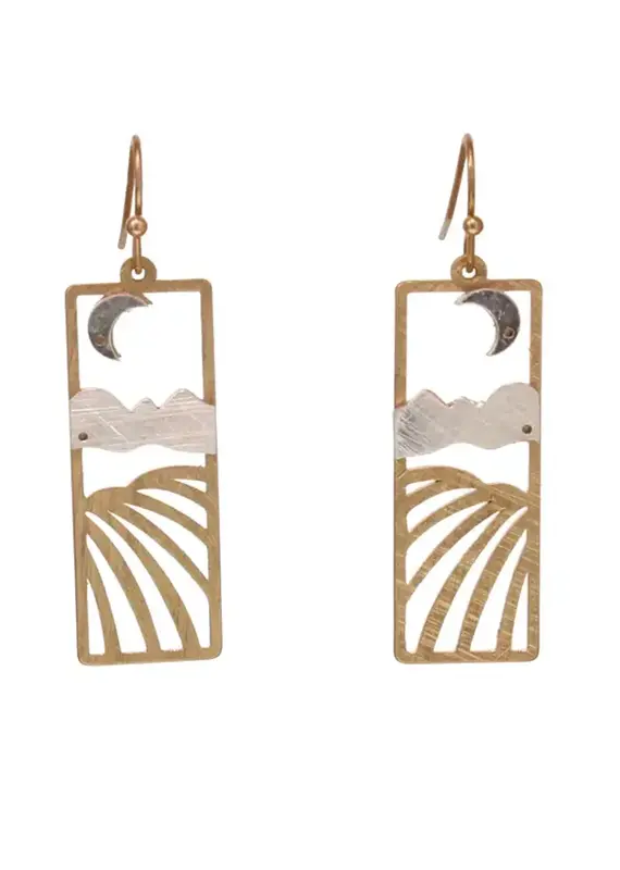 Kole Moon, Cloud, Field Earrings