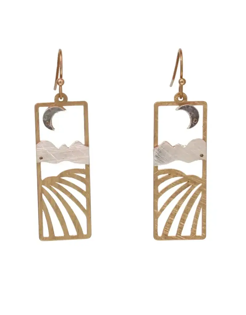 Kole Moon, Cloud, Field Earrings