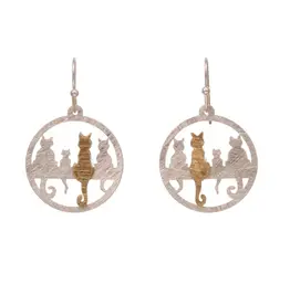 Kole Cats on a Ledge Earrings