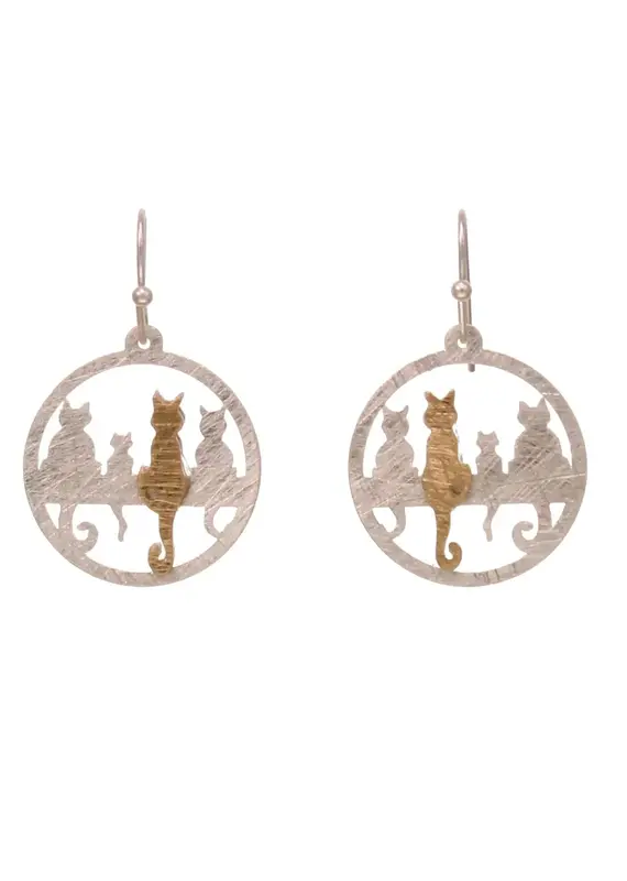 Kole Cats on a Ledge Earrings