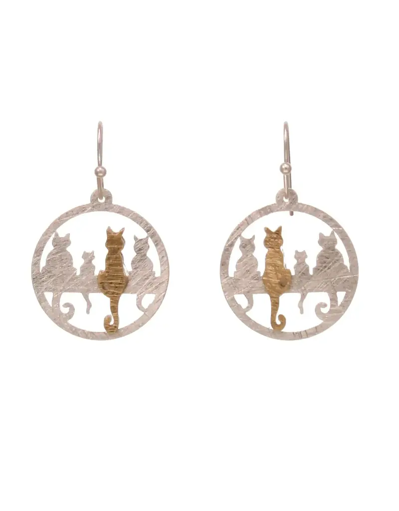 Kole Cats on a Ledge Earrings