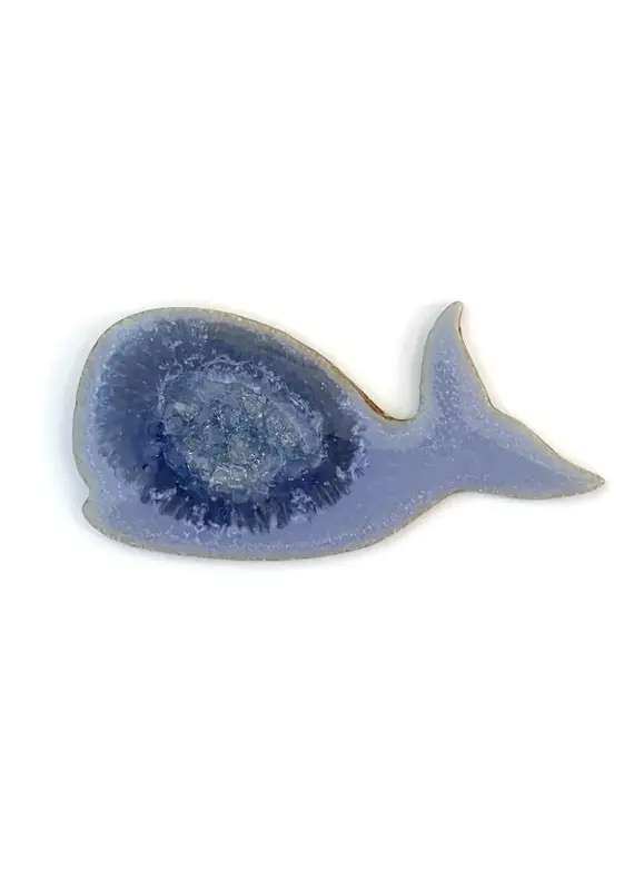 Dock 6 Ceramic Whale Geode Magnet