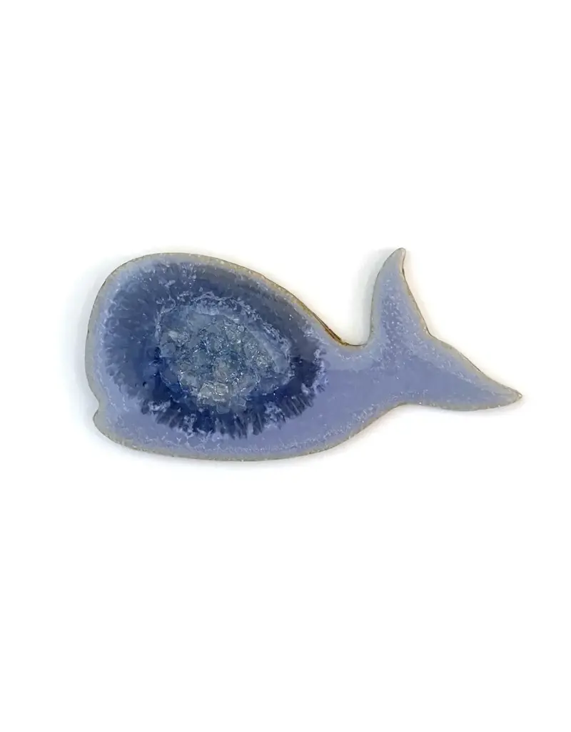 Dock 6 Ceramic Whale Geode Magnet