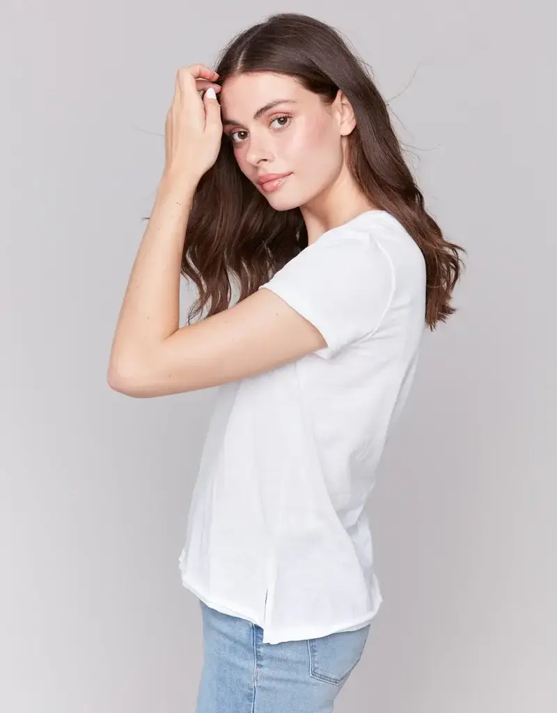 Charlie B Organic Cotton Slub Tee