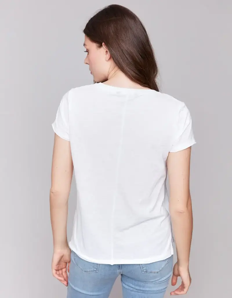 Charlie B Organic Cotton Slub Tee