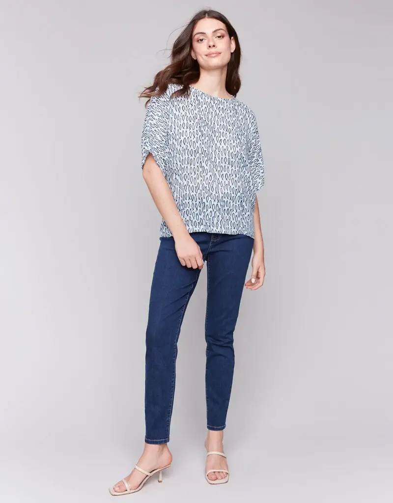 Charlie B Cotton Dolman Top