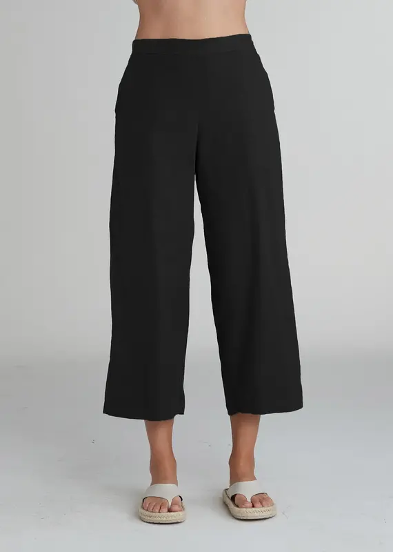 Cut Loose Wide Linen Drop Pants