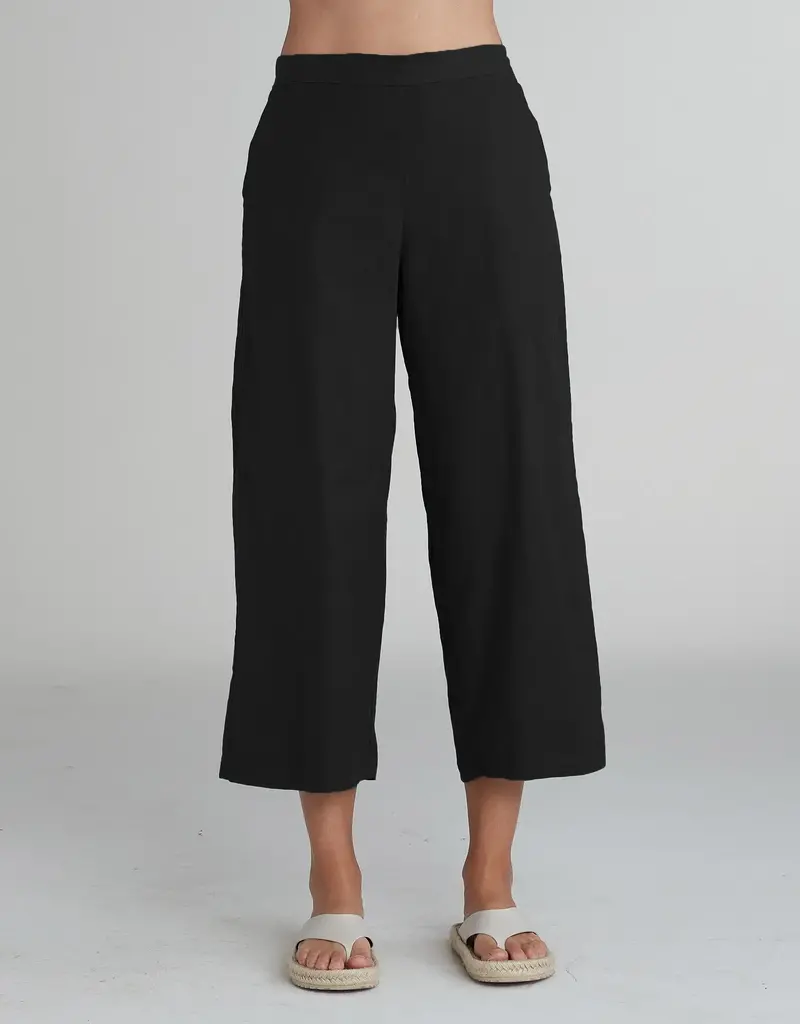 Cut Loose Wide Linen Drop Pants