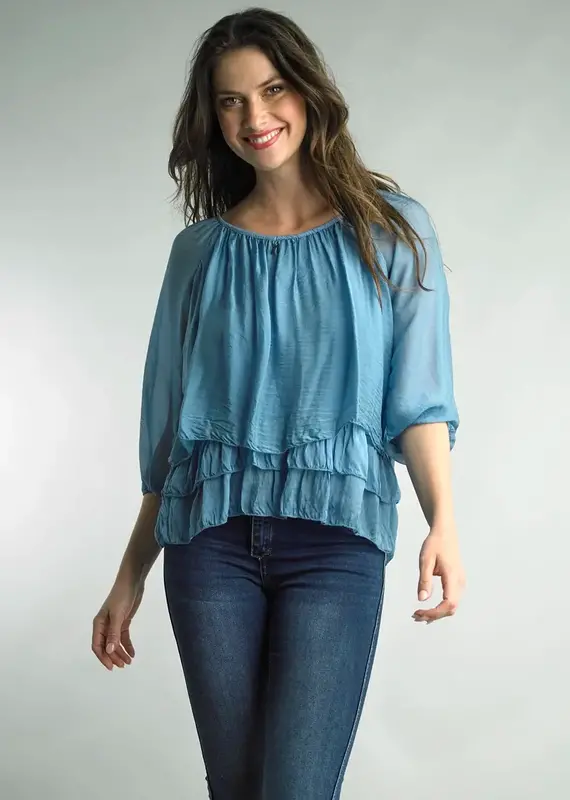 Tempo Paris Flowy Waist Top