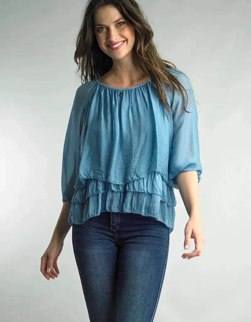 Tempo Paris Flowy Waist Top