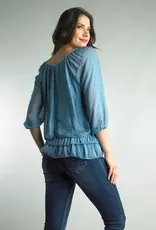 Tempo Paris Flowy Waist Top