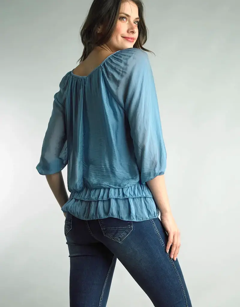Tempo Paris Flowy Waist Top