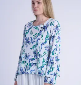 Shana Apparel Piano Button Crush Top