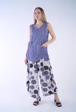 Shana Apparel Polka Dot Lantern Pants