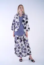 Shana Apparel Polka Dot Lantern Pants