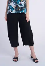 Shana Apparel Solid Capri Pants
