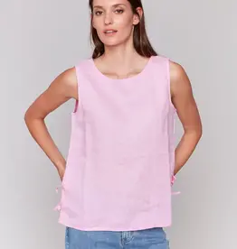 Charlie B Side Tie Tank Top