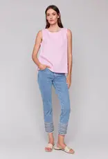 Charlie B Side Tie Tank Top