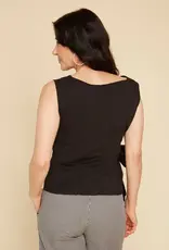 Renuar Sleeveless Bow Top