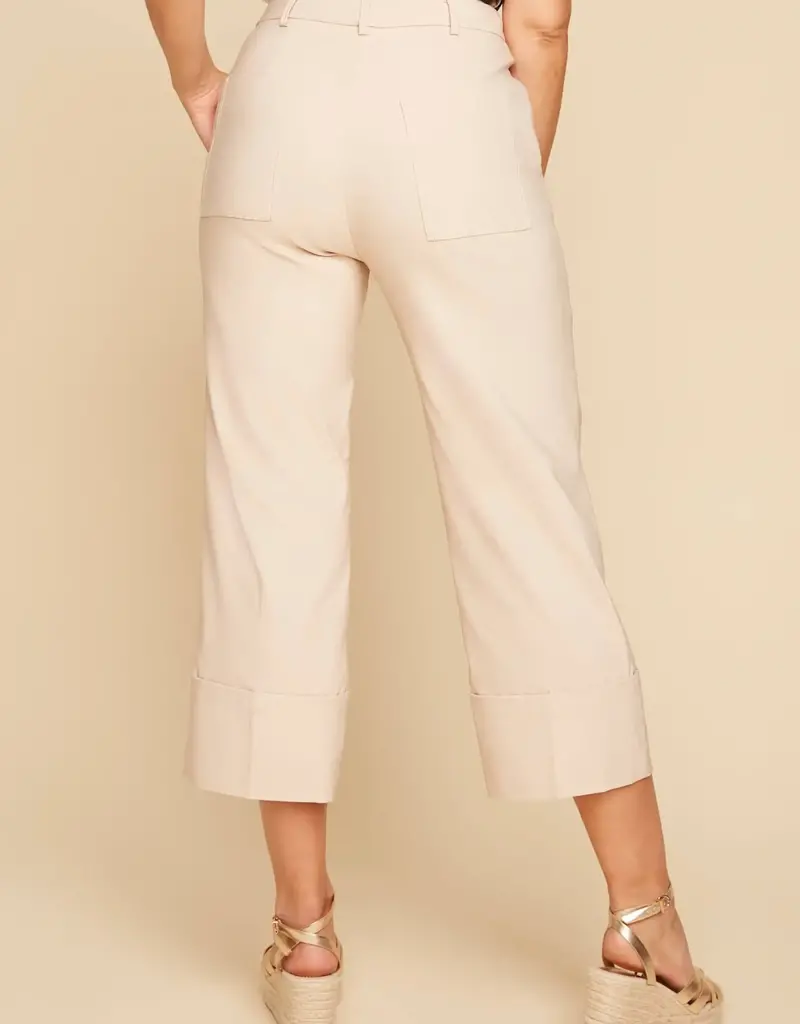 Renuar Cuff Crop Ankle Pants