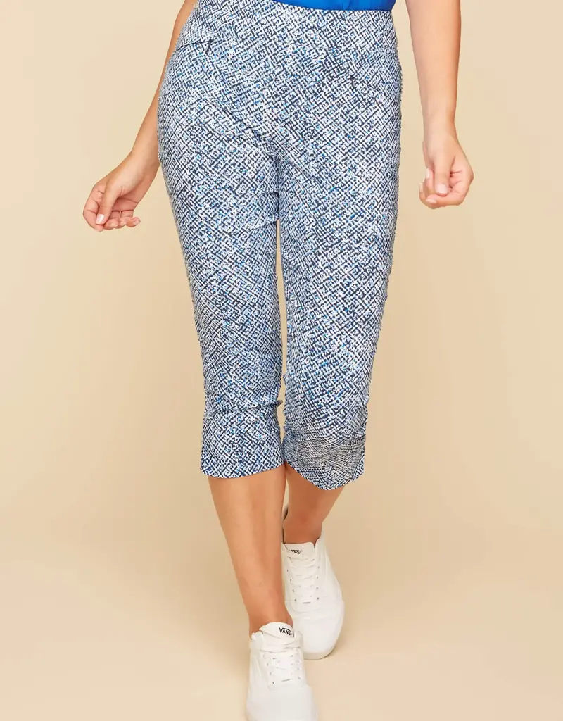 Renuar Woven Capri Pants