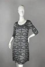 Tango Mango Etched Print Dress