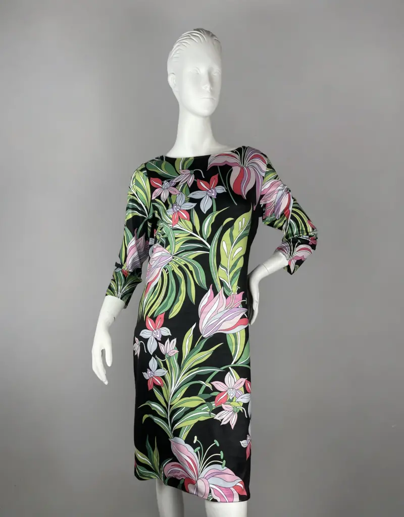 Tango Mango Tropical Print Dress
