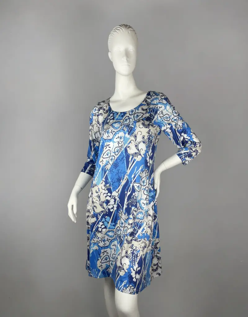 Tango Mango Etched Print Dress