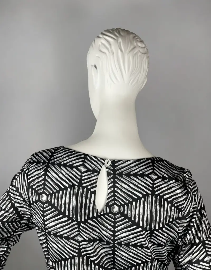 Tango Mango Etched Print Dress