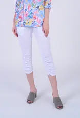 Shana Apparel Crinkle Capri Pants