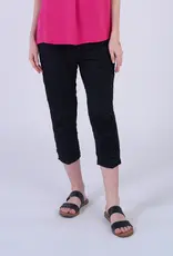 Shana Apparel Crinkle Capri Pants