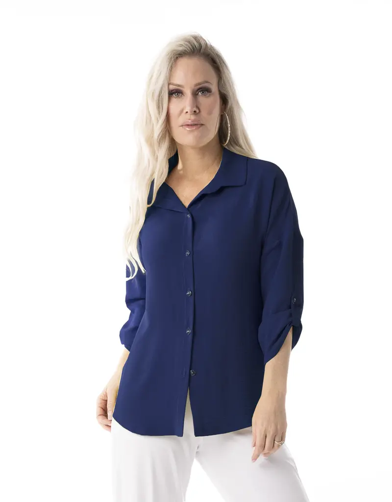 Pure Essence Tab Sleeve Top