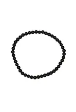 Soul Charms 4mm Beaded Crystal Bracelet