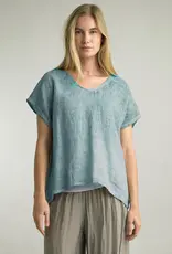 Tempo Paris Basic Linen Top