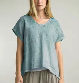 Tempo Paris Basic Linen Top