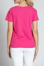 APNY Short Sleeve V-Neck Top