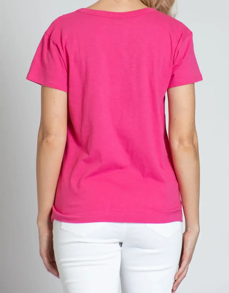 APNY Short Sleeve V-Neck Top