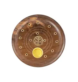 Benjamin International Tree of Life Stick and Cone Incense Burner